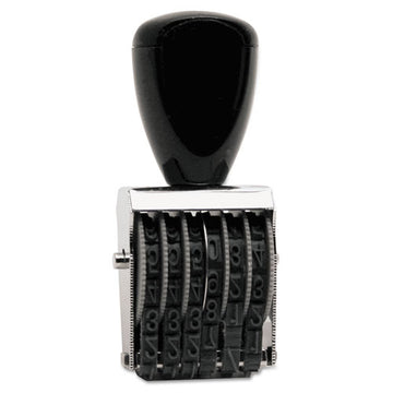 Trodat® Rubber Numberer, Conventional, Type Size 2, Eight Bands freeshipping - TVN Wholesale